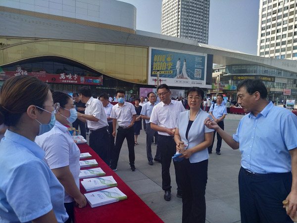 天正檢測受邀參與泰安市“質(zhì)量月”現(xiàn)場宣傳服務活動